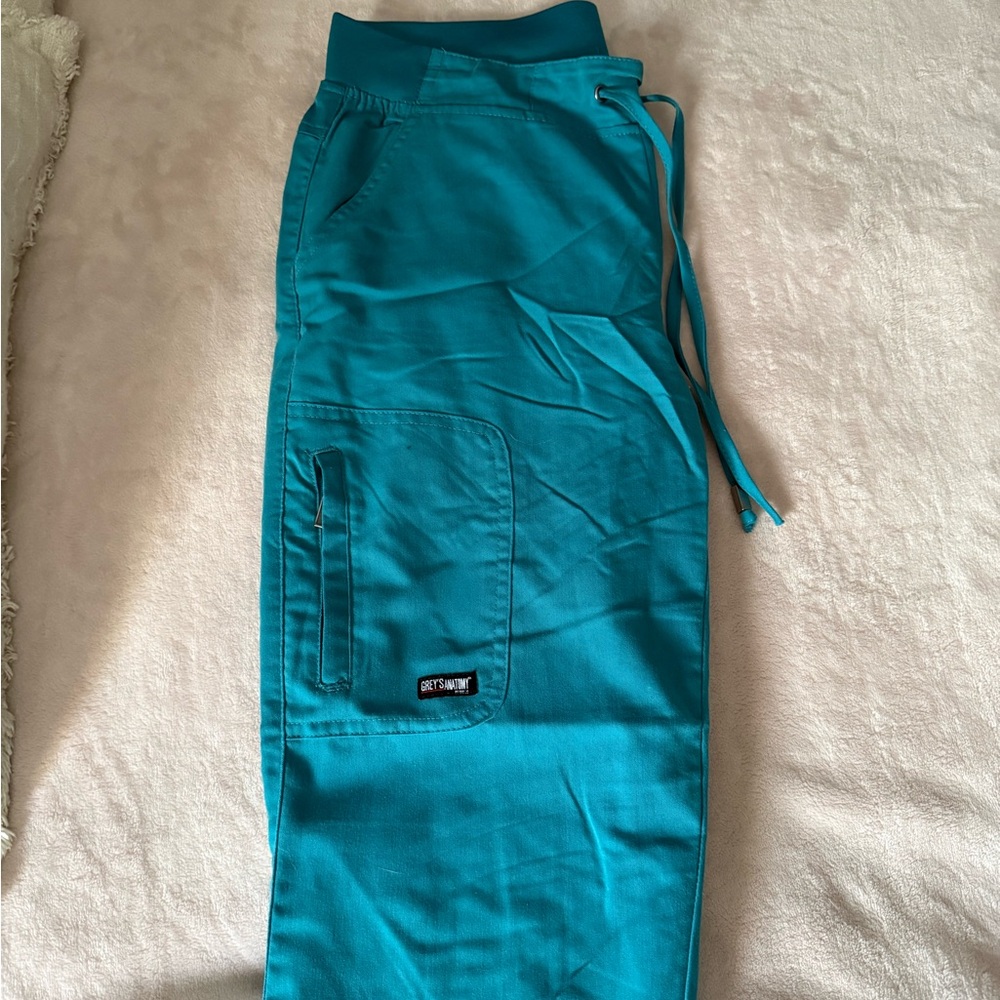 Grey's Anatomy Turquoise Scrub Pants